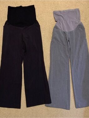Motherhood Maternity Gray XS & Black Sm Maternity Pants